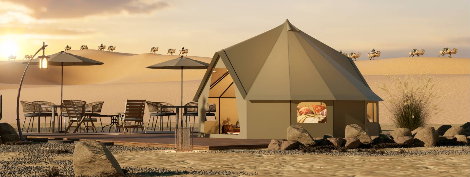 闻喜县露营酒店帐篷产品